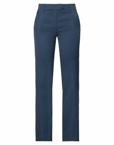 True Royal Woman Pants Navy blue Viscose, Elastane Cover