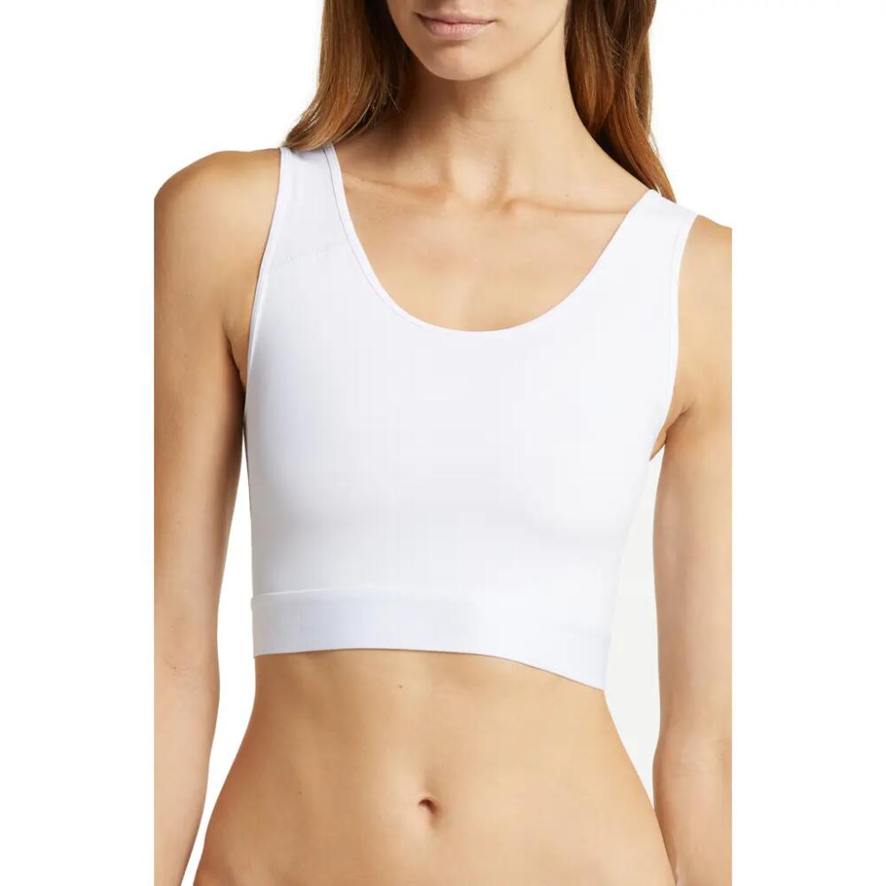 TomboyX Compression Top in White Cover