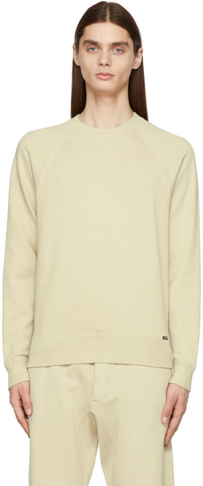 TOM FORD Beige Crewneck Sweatshirt Cover