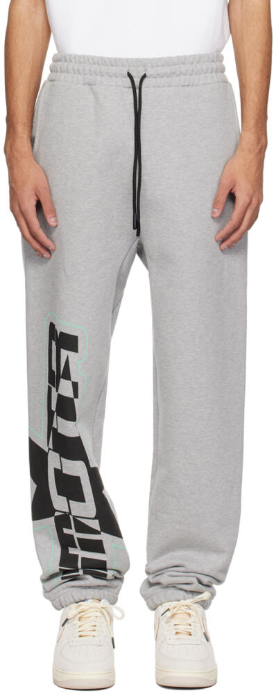 Members of the Rage Gray Graphic Sweatpants Cover