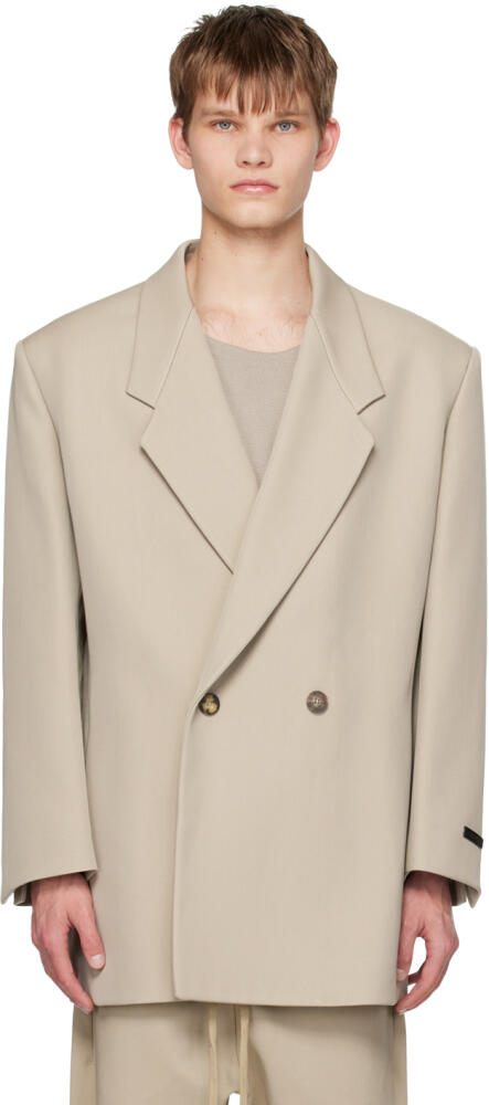 Fear of God Beige California Blazer Cover