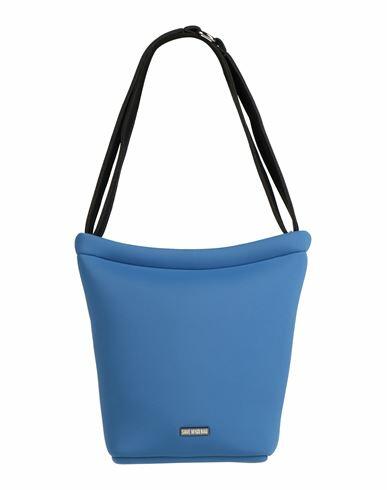 Save My Bag Woman Shoulder bag Slate blue PEEK (Polyether - Ether - Ketone), Polyamide, Elastane Cover