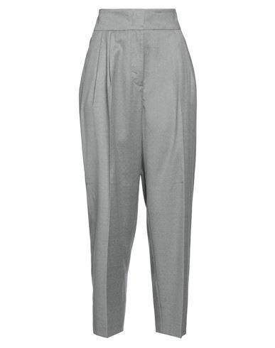 Fabiana Filippi Woman Pants Grey Virgin Wool, Polyamide, Elastane Cover