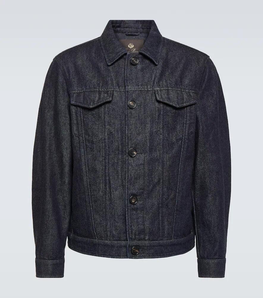 Loro Piana Neive denim and cashmere jacket Cover