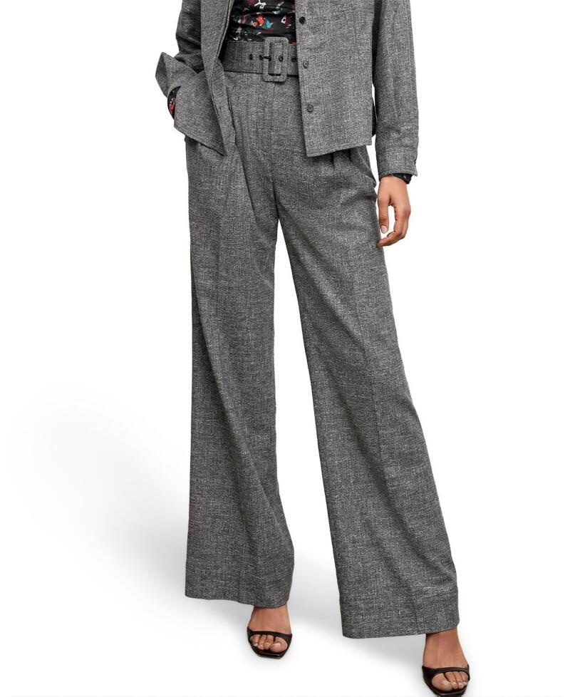 M. m.LaFleur Bia Pant - Crosshatch Suiting Cover