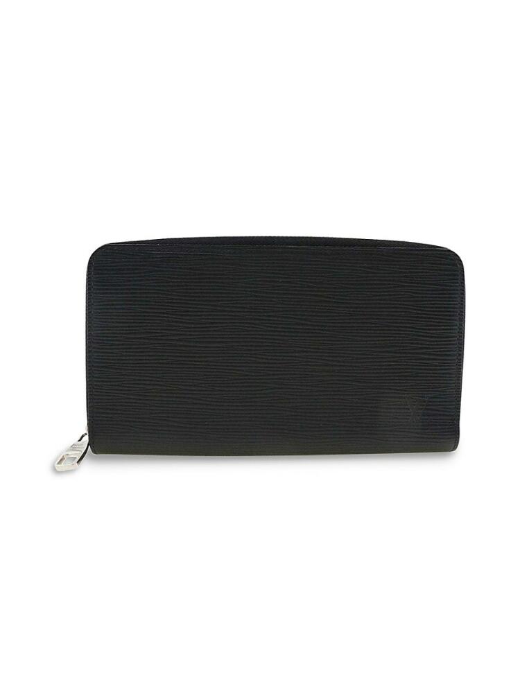 Women's Louis Vuitton Zippy Organizer Wallet - Black Cover