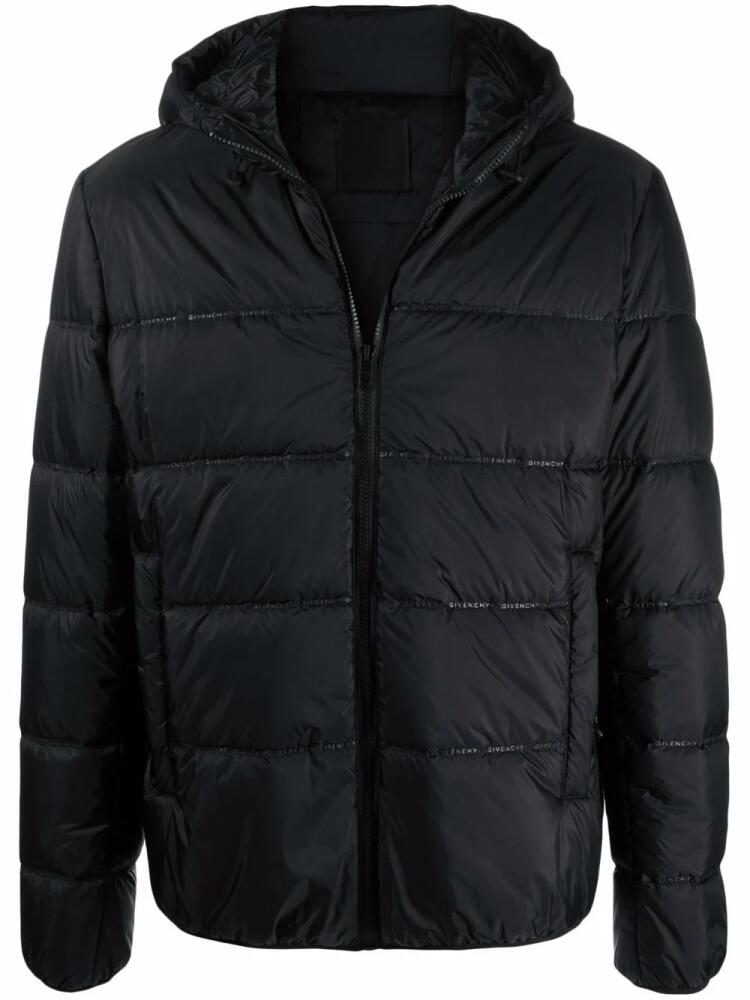 Givenchy logo-detail puffer jacket - Black Cover