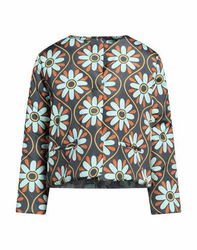 Niū Woman Jacket Light green Polyester Cover