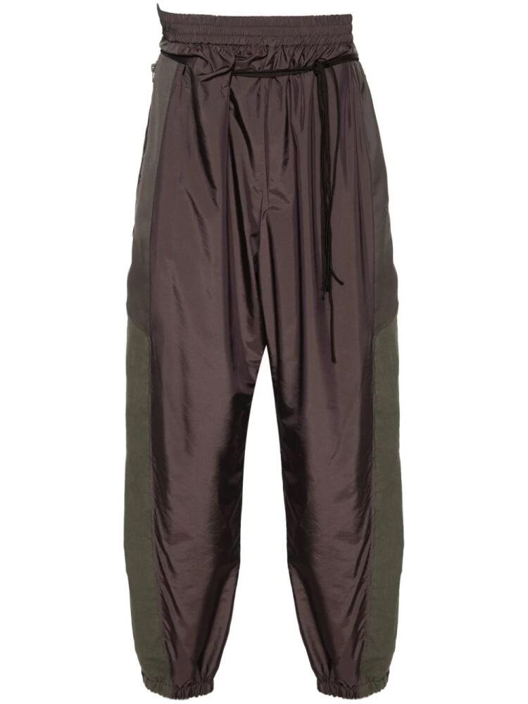 Magliano logo-embroidered track pants - Brown Cover