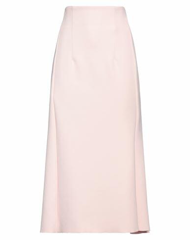 Philosophy Di Lorenzo Serafini Woman Midi skirt Light pink Polyamide, Elastane Cover