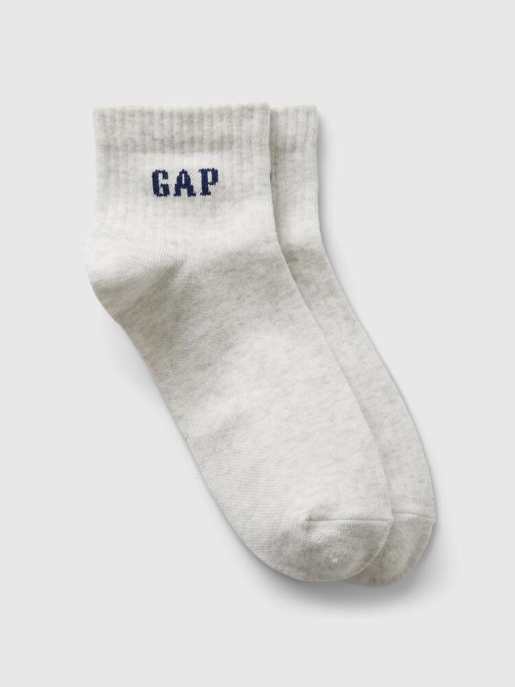 Gap Logo Quarter Crew Socks Cover