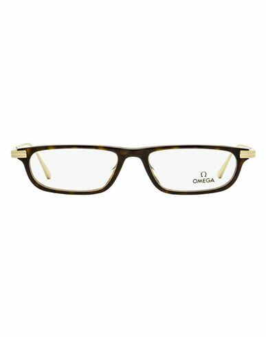 Omega Omega Rectangular Om5012 Eyeglasses Eyeglass frame Brown Acetate, Metal Cover