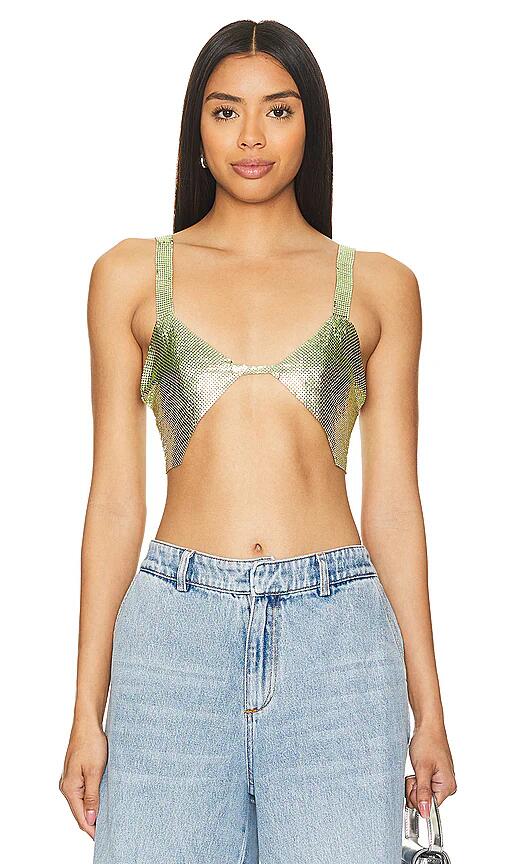 Lovers and Friends Pam Bralette in Green Cover