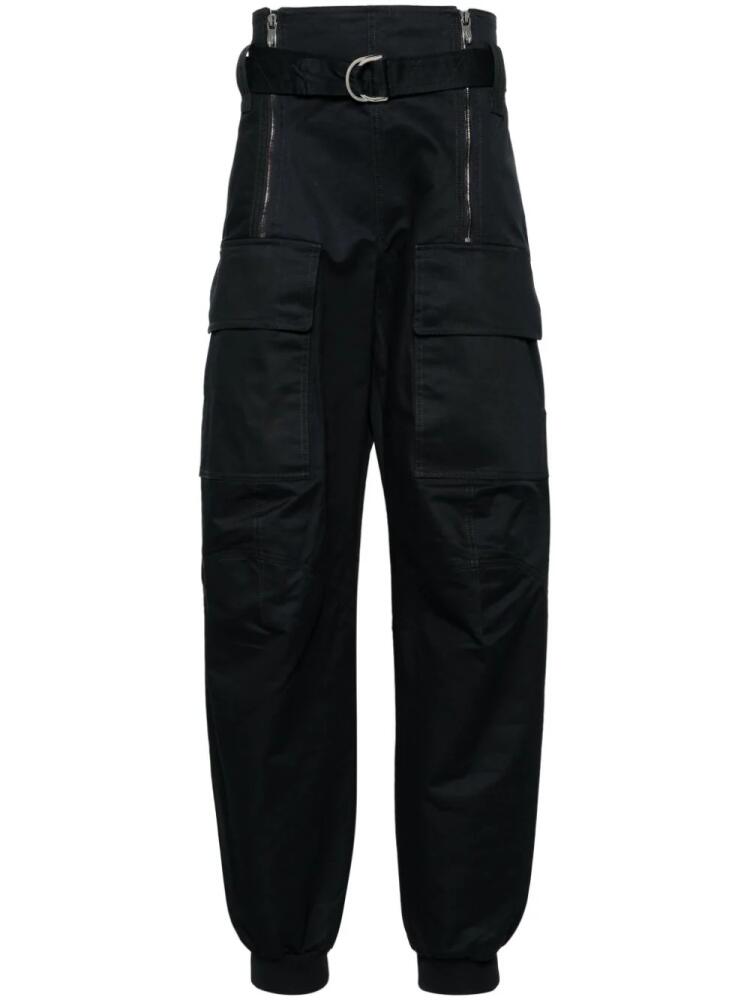 Ferrari tapered-leg cargo trousers - Blue Cover