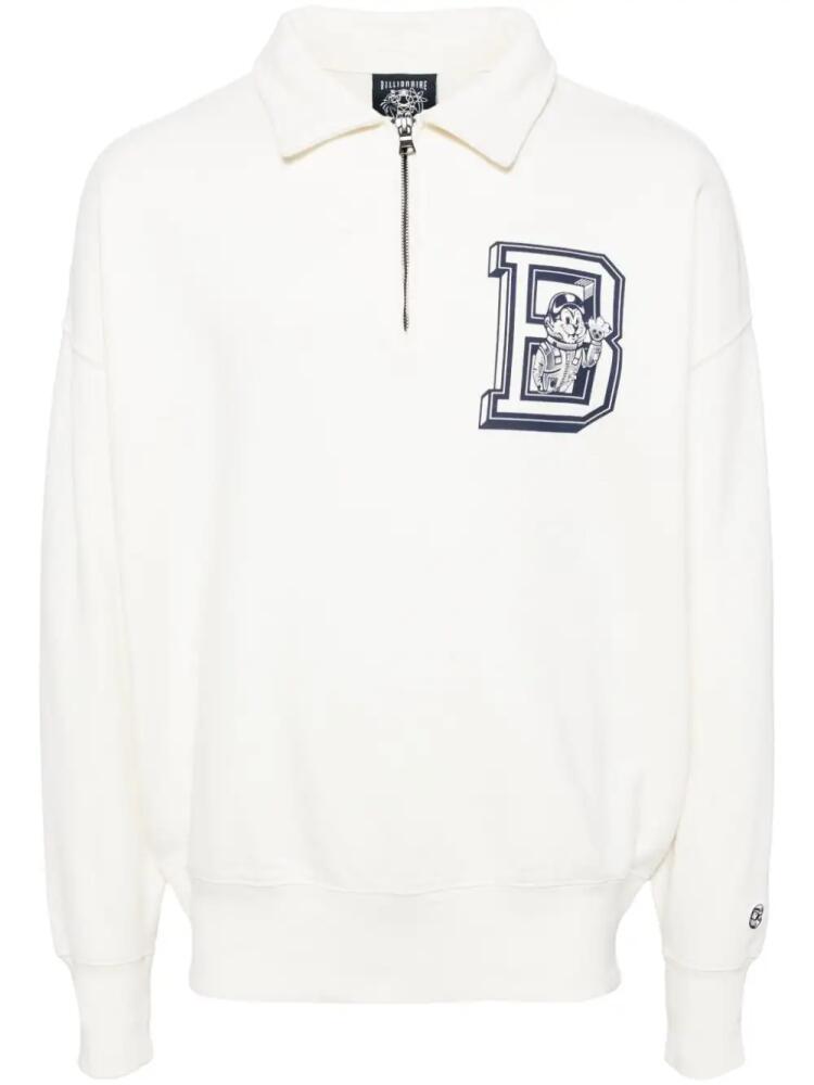 Billionaire Boys Club logo-printed sweatshirt - White Cover