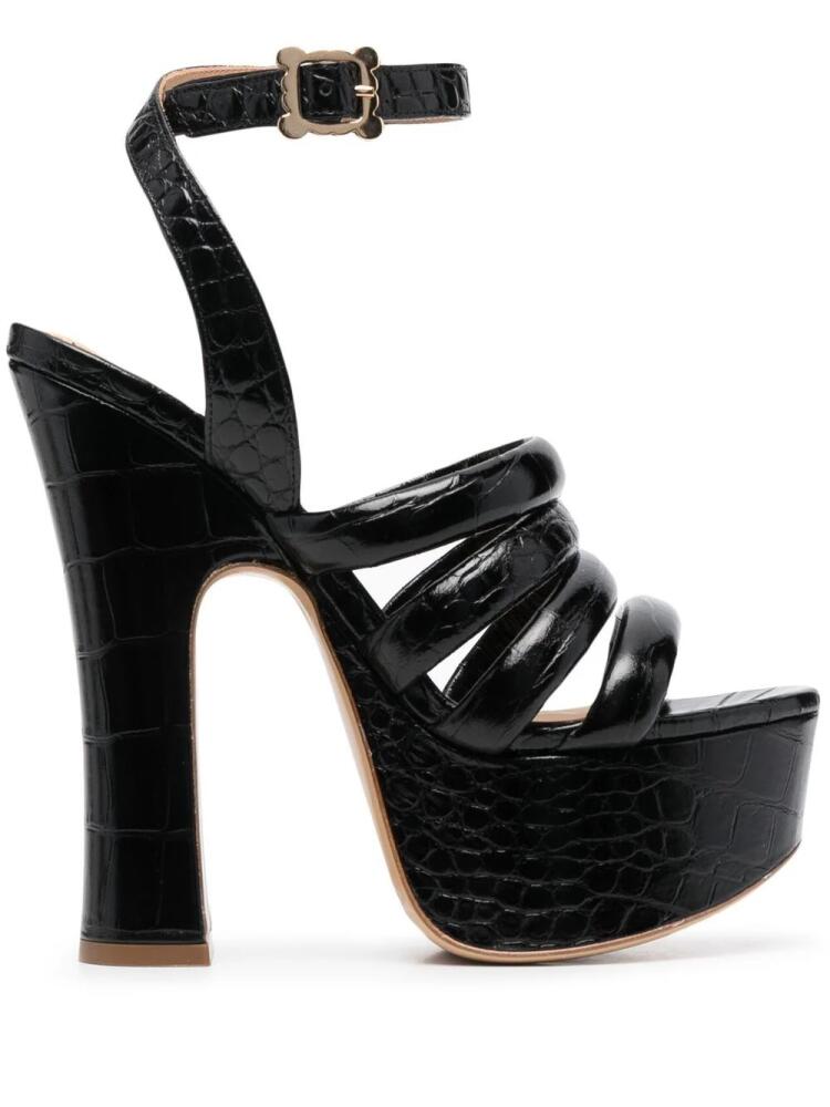 Vivienne Westwood Britney open-toe platform sandals - Black Cover