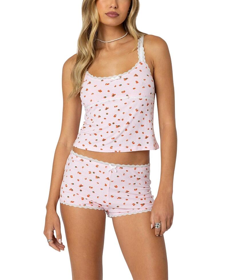 Edikted Strawberry Girl Printed Tank Top Cover