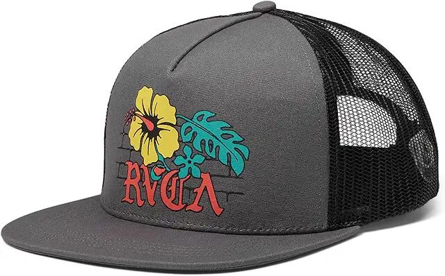 RVCA Floral Park Trucker (Dark Grey) Traditional Hats Cover