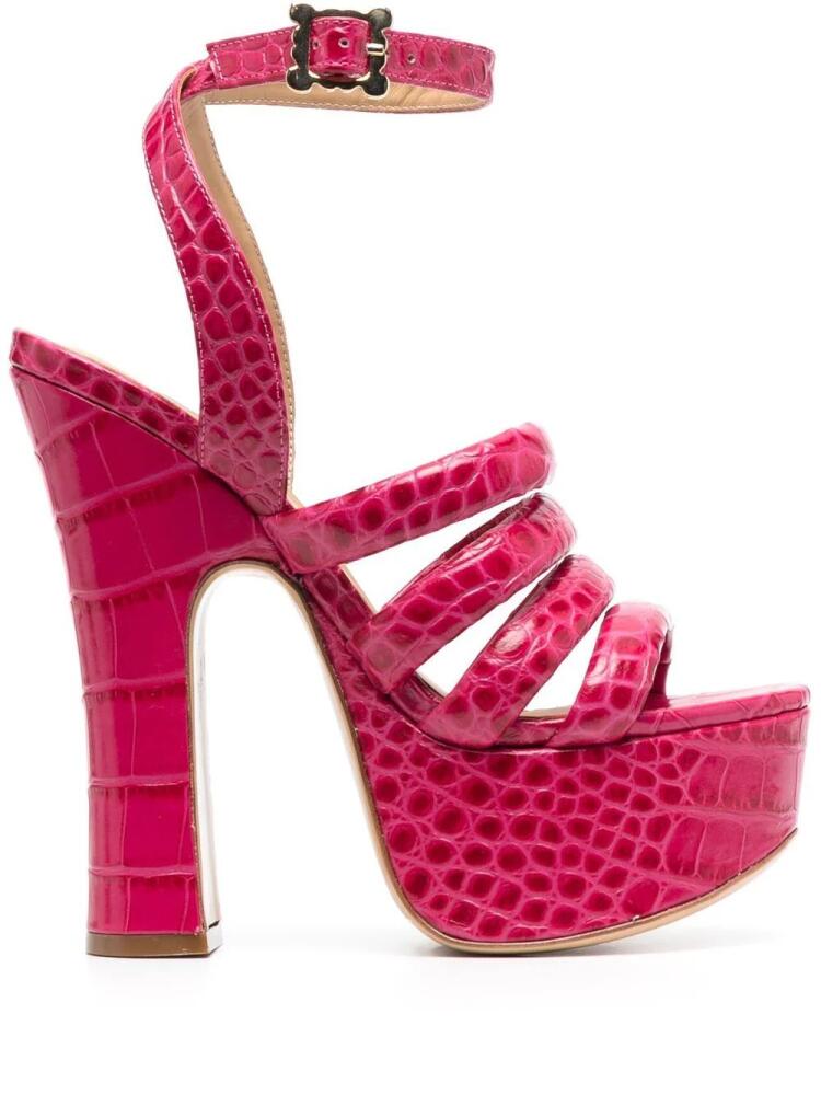 Vivienne Westwood Britney open-toe platform sandals - Pink Cover