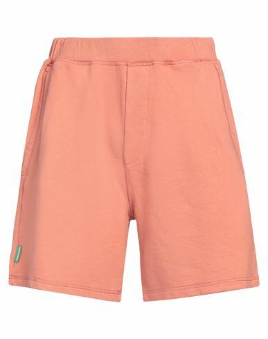 Dsquared2 Man Shorts & Bermuda Shorts Salmon pink Cotton Cover