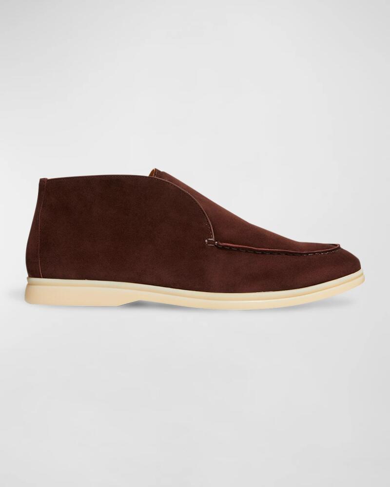 Loro Piana Men's Open Walk Suede Chukka Boots Cover