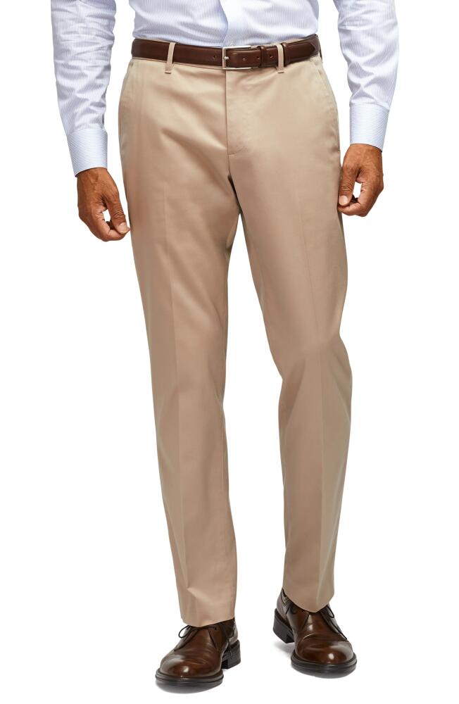 Bonobos Stretch Weekday Warrior Slim Fit Dress Pants in Wednesday Tan Cover