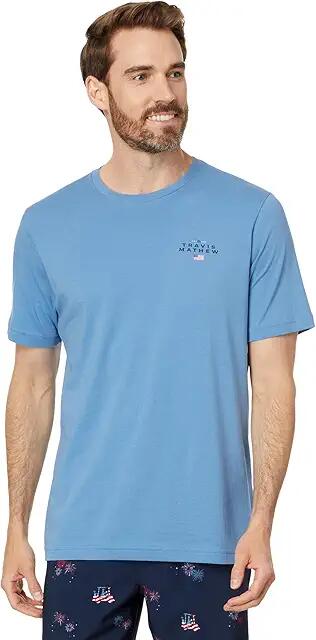 TravisMathew Holiplay (Quiet Harbor) Men's T Shirt Cover