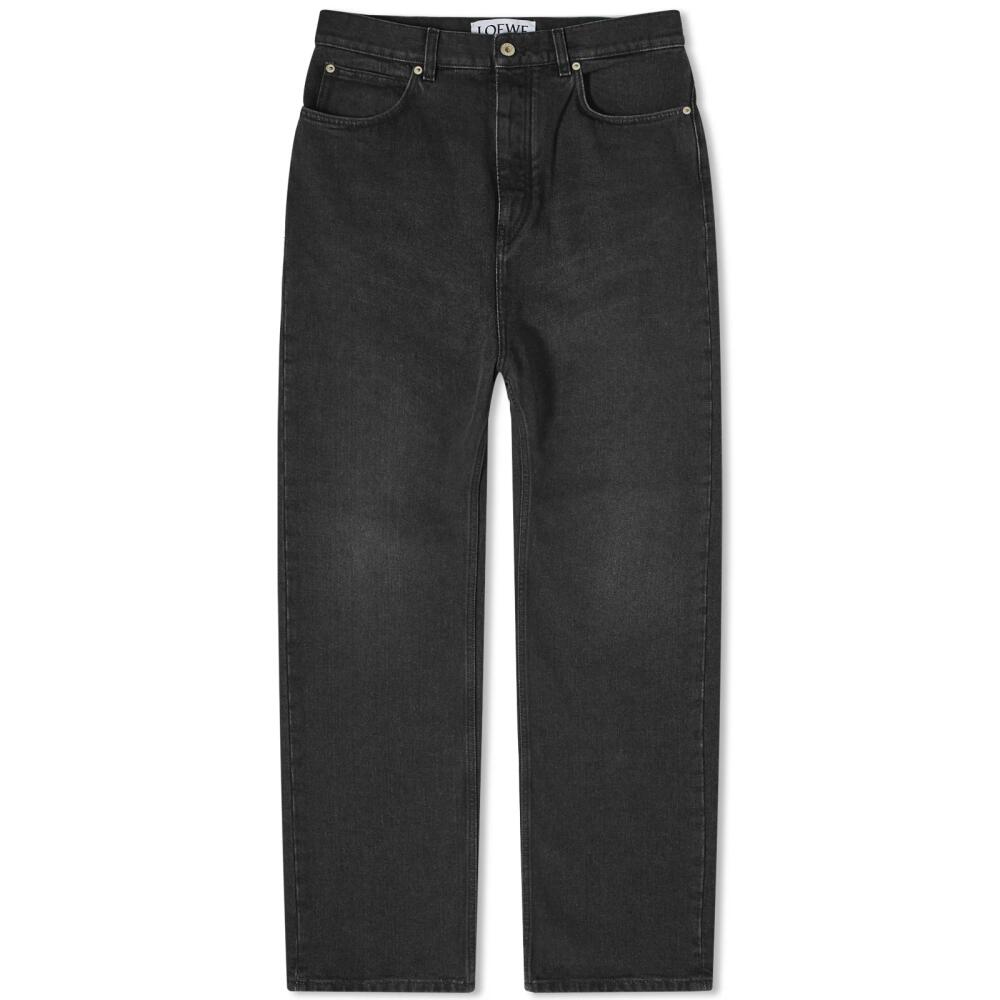 Loewe Men's Straight Jeans in Washed Black Cover