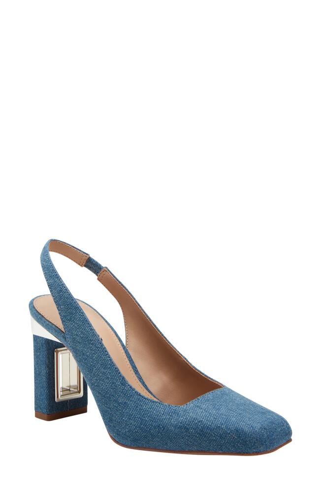 Katy Perry The Hollow Heel Slingback Pump in Blue Denim Cover