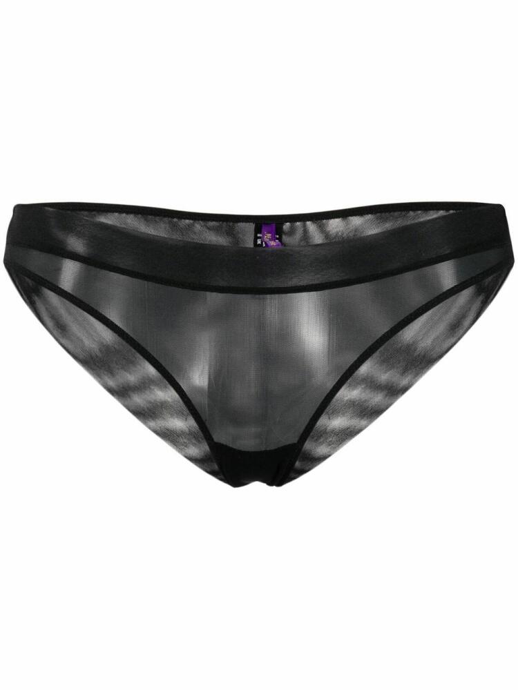 Maison Close Corps à Corps briefs - Black Cover