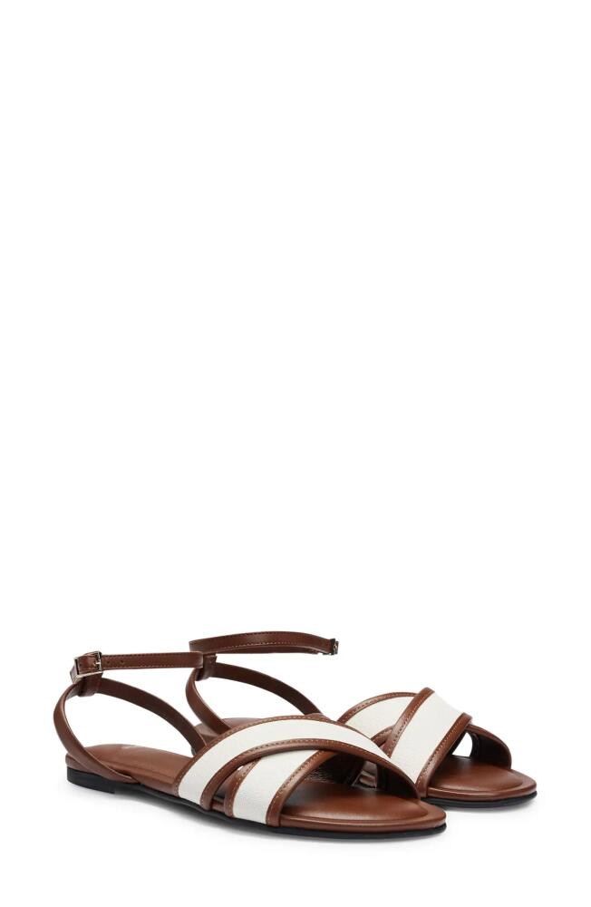 BOSS Millie Sandal in Rust Cover