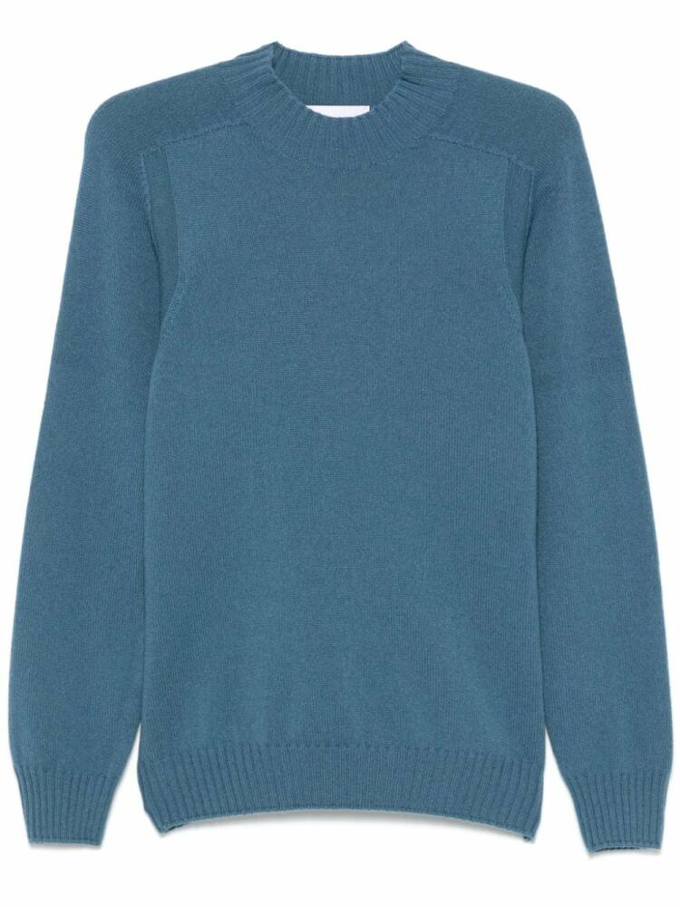 D4.0 virgin wool sweater - Blue Cover