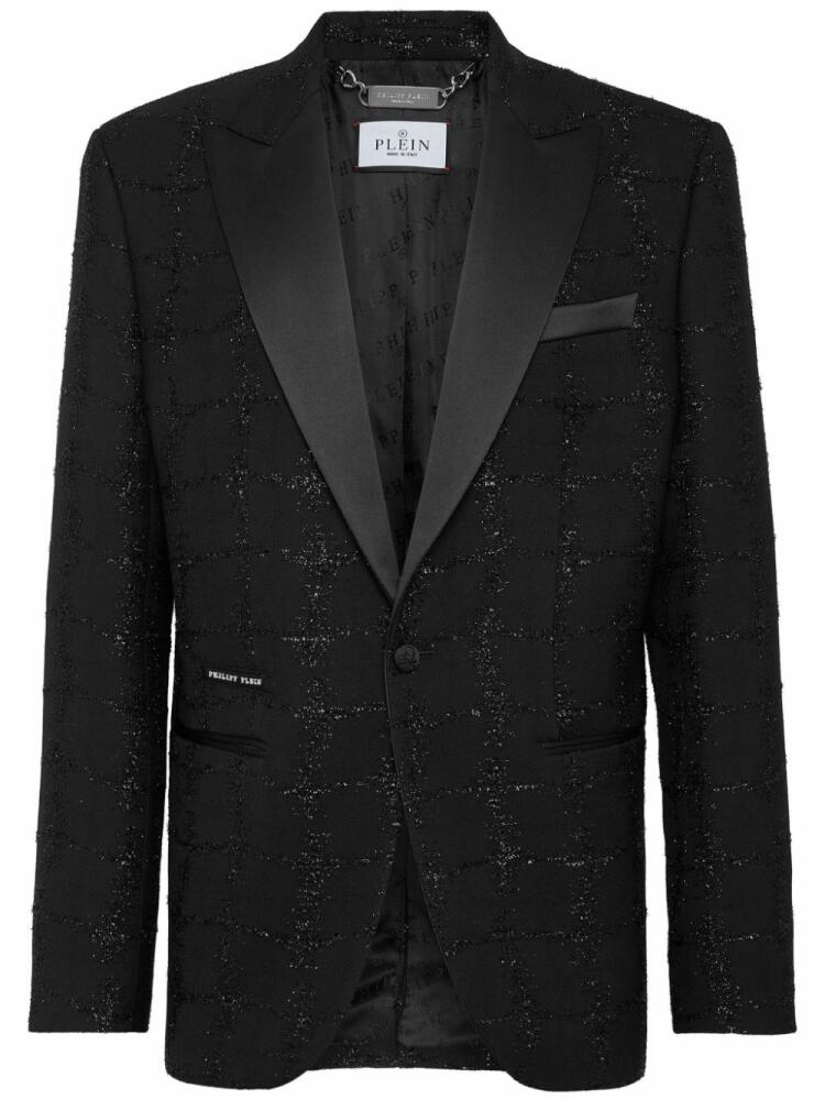 Philipp Plein Duke glittered blazer - Black Cover