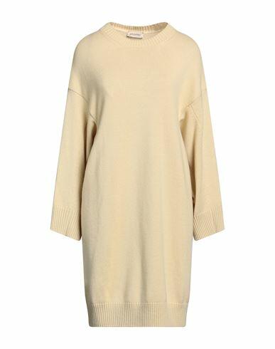 Gentryportofino Woman Mini dress Light yellow Cashmere Cover