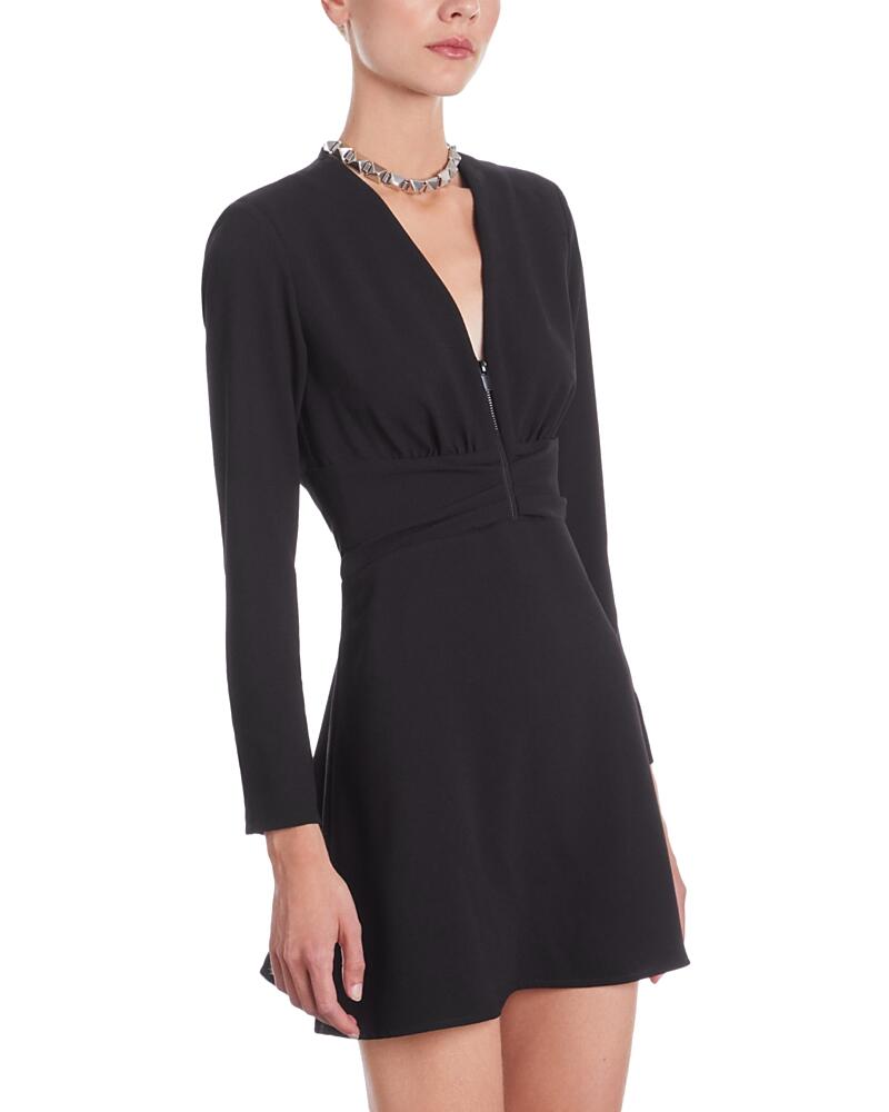 The Kooples Marta Crepe Mini Dress Cover