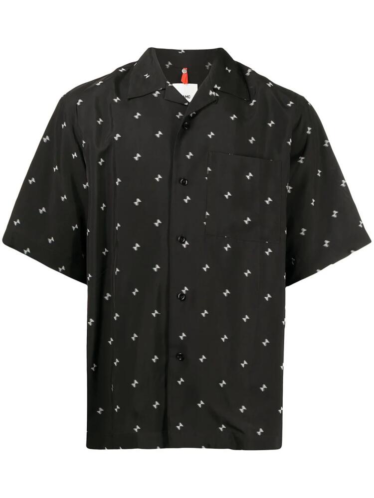 OAMC triangle-print shirt - Black Cover