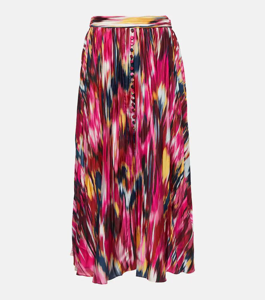 Simkhai Dulce pleated maxi skirt Cover