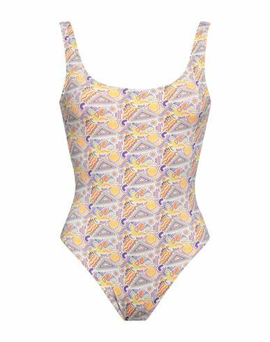 Etro Woman One-piece swimsuit Mandarin Polyamide, Elastane Cover