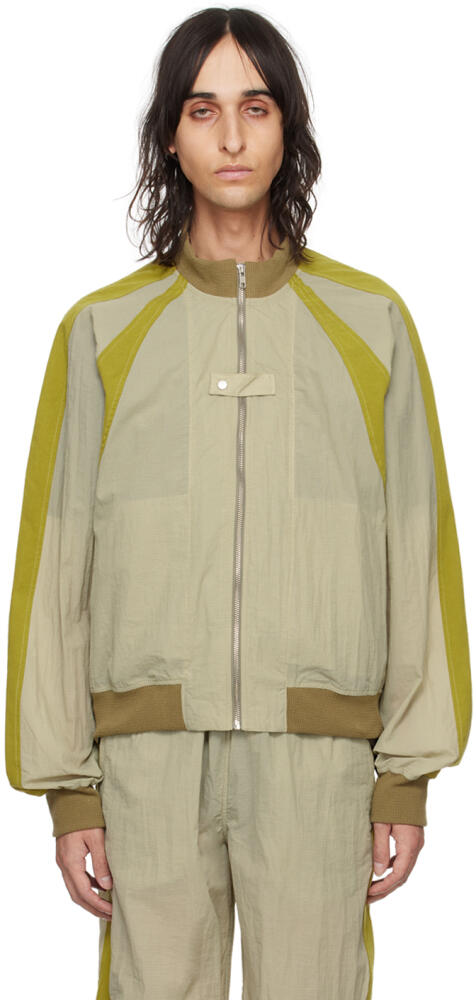 RANRA Gray & Khaki Thussar Jacket Cover