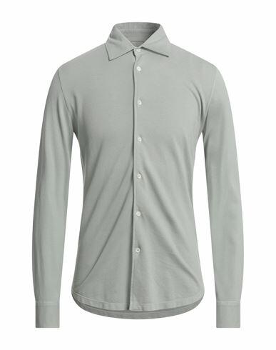 Malo Man Shirt Sage green Cotton Cover