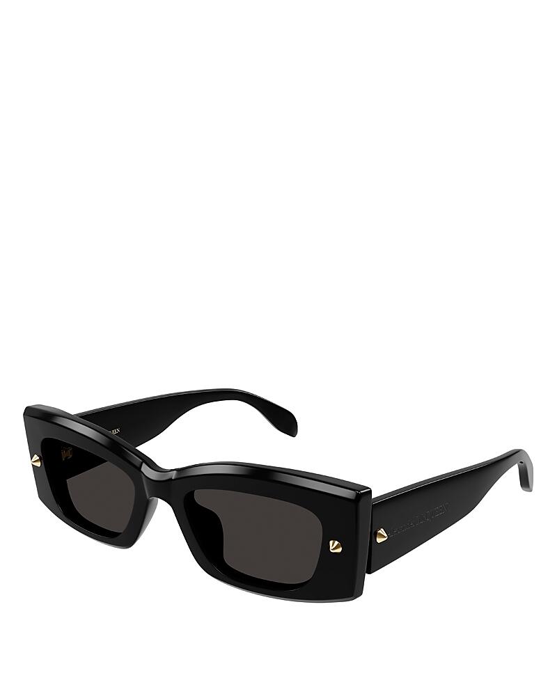 Alexander McQUEEN Spike Stud Rectangular Sunglasses, 51mm Cover