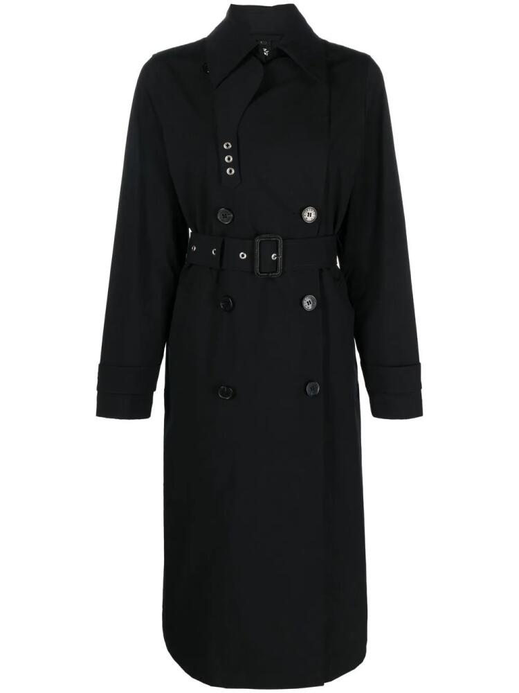 Mackintosh double-breasted rain coat - Black Cover