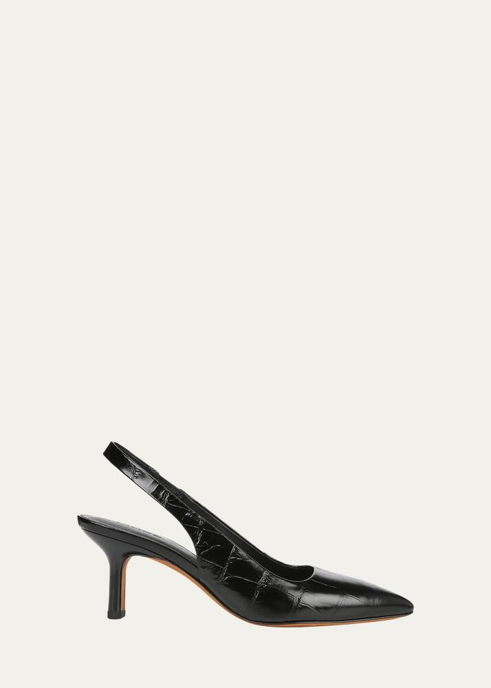 Vince Patrice Croco Slingback Pumps Cover