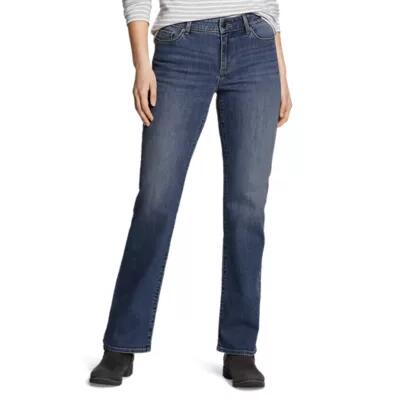 Eddie Bauer Women's Voyager High-Rise Boot-Cut Jeans - Curvy Cover