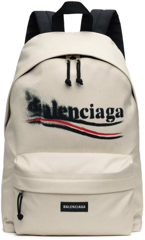 Balenciaga Beige Explorer Backpack Cover