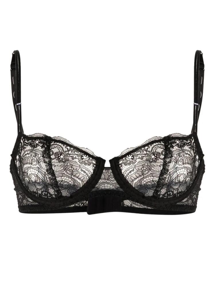 Maison Margiela lace balconette bra - Black Cover