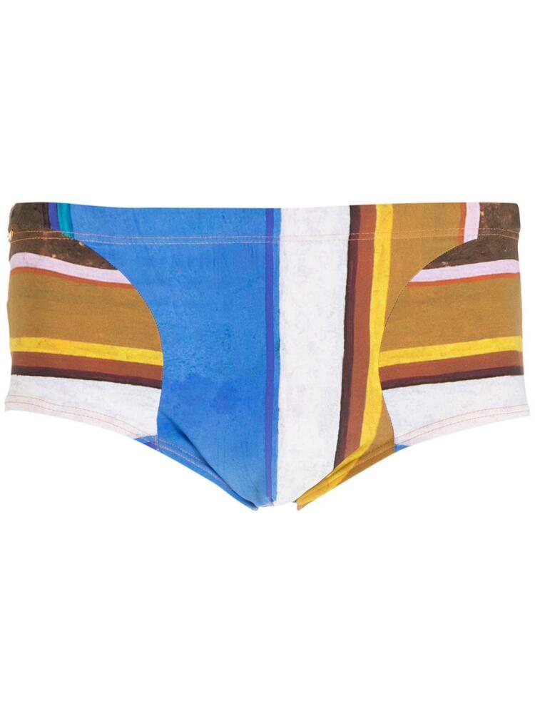 Amir Slama Eco striped swimming trunks - Multicolour Cover