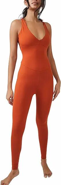 FP Movement Elevate Jumpsuit (Red Earth) Women's Jumpsuit & Rompers One Piece Cover