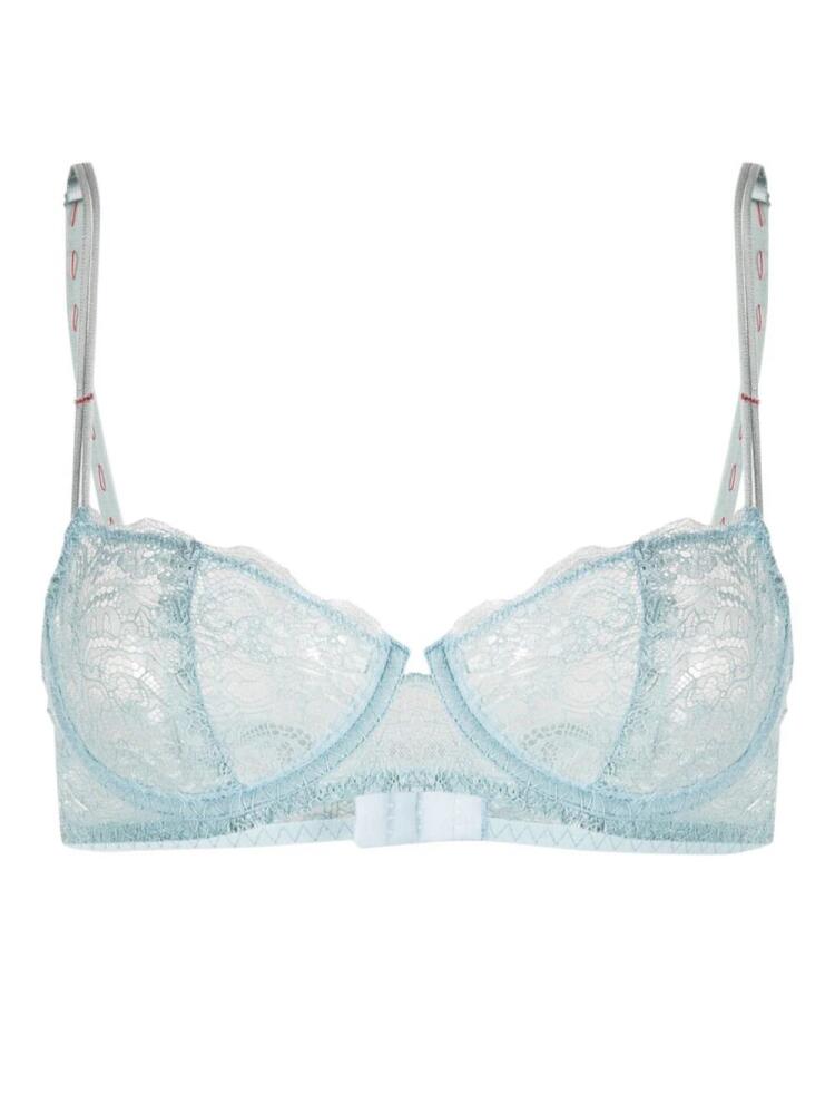 Maison Margiela lace balconette bra - Blue Cover