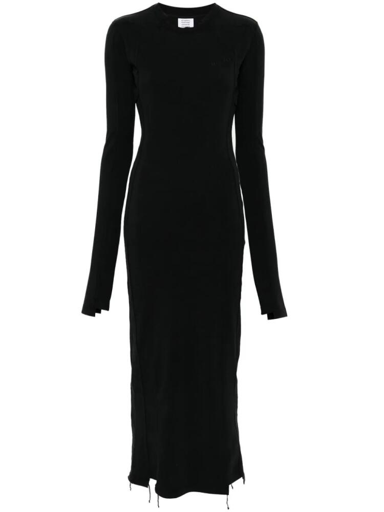 VETEMENTS jersey maxi dress - Black Cover